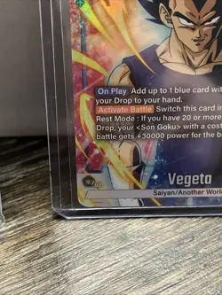 Vegeta FB05-038 Alternate Art Dragon Ball Super TCG Card - Image 5