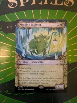 Mutable Explorer (Showcase) Lorwyn Eclipsed Regular NM MTG - Image 1