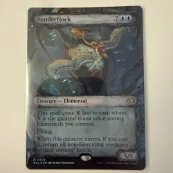 Sunderflock (Showcase) Lorwyn Eclipsed Foil - Image 1