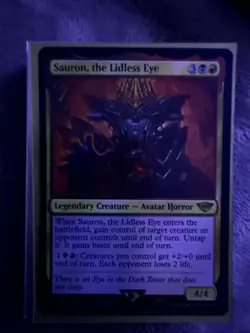 Sauron, the Lidless Eye Universes Beyond: the Lord of the Rings Foil - Image 1