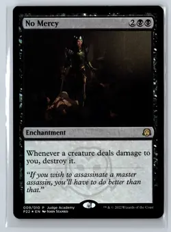 No Mercy Holo R Judge Promos 9 NM - Image 1
