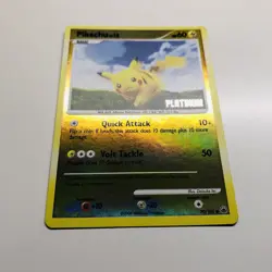 Pokemon 2008 Pikachu 70/100 Majestic Dawn Reverse Holo Platinum Stamp Mint - Image 2