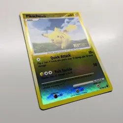 Pokemon 2008 Pikachu 70/100 Majestic Dawn Reverse Holo Platinum Stamp Mint - Image 3
