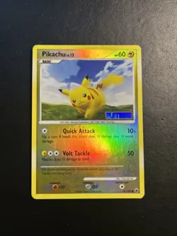 Pikachu 70/100 Majestic Dawn Reverse Holo Pokemon Card Stamped Lightly Played - Image 1