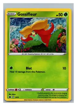 McDonald's Promos 2022 #003/015 Gossifleur Pokemon Holo - Image 1