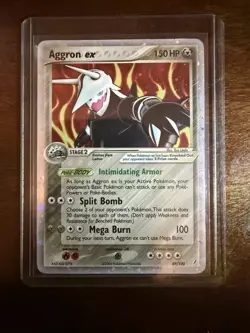 Pokemon Aggron ex EX Crystal Guardians 89/100 Lot of 2 Holo Cards - Image 3