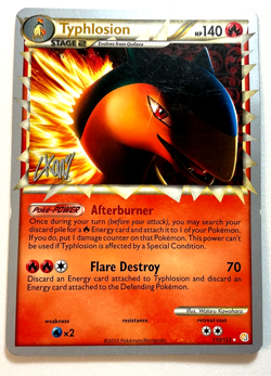 Typhlosion 110/123 Rare Pokemon World Championship 2011 Non Holo - Image 1