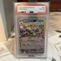 PSA 10 Umbreon EX 060/131 - Pokemon TCG: Prismatic Evolutions - Image 1