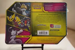 Pokemon TCG Tag Team GX Tin Lucario & Melmetal Factory Sealed New - Image 2