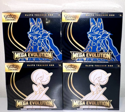 LOT OF 4 Pokemon TCG MEGA EVOLUTION Elite Trainer Box ETB Lucario & Gardevoir - Image 1