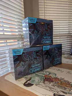 💢Fantasmal Flames ETB's💢 Pokemon TCG Factory Sealed Box English New - Image 1