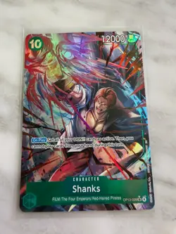 One Piece OP-13 Carrying On His Will Shanks OP13-028 SR Alt Art - Image 1
