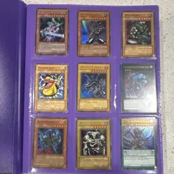 Konami Yu-Gi-Oh! TCG Binder Lot - Foil & Regular Monster, Spell Cards, English - Image 1