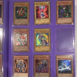 Konami Yu-Gi-Oh! TCG Binder Lot - Foil & Regular Monster, Spell Cards, English - Image 3