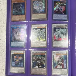 Konami Yu-Gi-Oh! TCG Binder Lot - Foil & Regular Monster, Spell Cards, English - Image 4