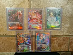 One Piece TCG Japanese Alt Art & SEC Lot ×5 - Image 1