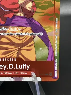 Monkey.D.Luffy Offline Regional 2024 Vol. 2 Participant P-001 One Piece Card - Image 4