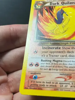 Dark Quilava 39/105 Neo Destiny Uncommon Pokemon Card LP - - Image 3