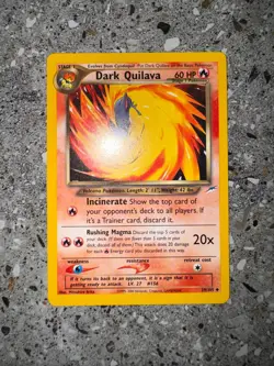 Pokemon TCG Cards Dark Quilava 39/105 Neo Destiny Uncommon EXC-NM - Image 3