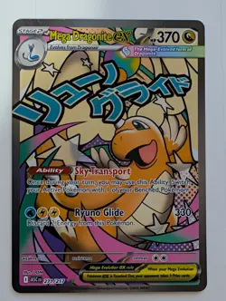 Pokemon Mega Dragonite Ex 271/217 MAR Ascended Heroes Pack Fresh MINT - Image 1