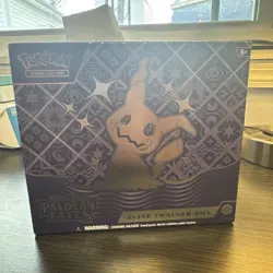Pokemon Paldean Fates Empty ETB W/ Accessories - No Booster Packs Or Promo Card - Image 1