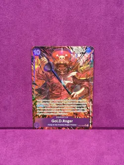 Gol.D.Roger (064) (Alternate Art) OP13-064 Carrying On His Will Foil - Image 1