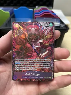 Gol.D.Roger (064) (Alternate Art) OP13-064 Carrying On His Will Foil - Image 1