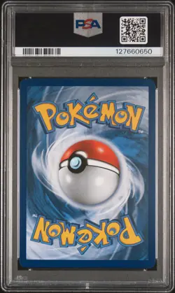 2015 POKEMON XY DOUBLE CRISIS #15 FULL ART/TEAM MAGMA'S GROUDON EX PSA 8 - Image 2
