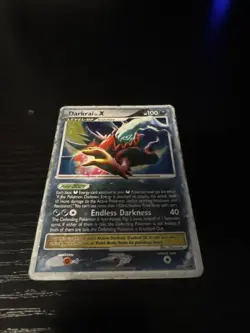 Pokemon TCG Darkrai LV.X DP19 Holographic Diamond and Pearl Promos 2008 - Image 2