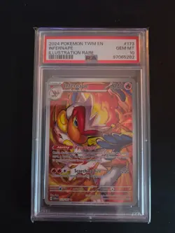 Infernape 173/167 Sv06: Pokemon Twilight Masquerade Holo (PSA 10) - Image 1