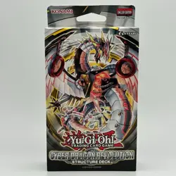 Yugioh Cyber Dragon Revolution 1st Edition Structure Structure Deck CCG TCG - Image 1