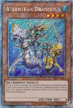 Yugioh Quarter Century Bonanza RA03 Platinum Secret Rare 1st MINT - Image 4