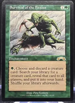 Survival of the Fittest #129 Exodus Regular Rare NM/M - Image 1
