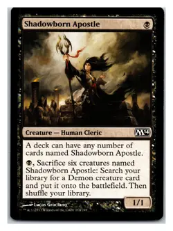 Magic 2014 (M14) #114 Shadowborn Apostle - MTG Card - Image 1