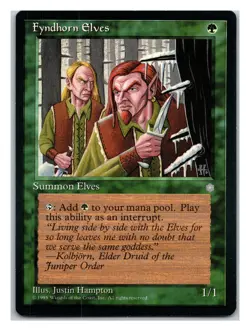 Ice Age #132 Fyndhorn Elves - MTG Card - Image 1