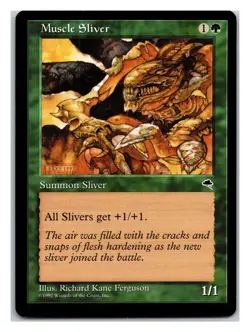 Tempest #238 Muscle Sliver - MTG Card - Image 1