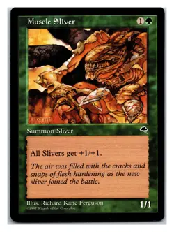 Tempest #238 Muscle Sliver - MTG Card - Image 1