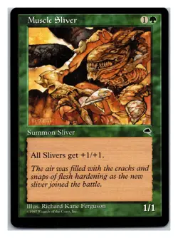 Tempest #238 Muscle Sliver - MTG Card - Image 1