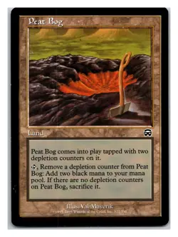 Mercadian Masques #322 Peat Bog - MTG Card - Image 1