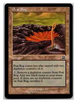 Mercadian Masques #322 Peat Bog - MTG Card - Image 1