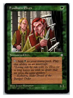 Ice Age #132 Fyndhorn Elves - MTG Card - Image 1