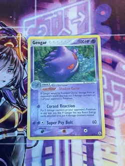Pokemon TCG Gengar 5/92 Legend Maker Holo Rare Card 2006 Clean HP - Image 1