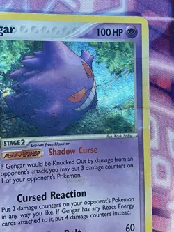 Pokemon TCG Gengar 5/92 Legend Maker Holo Rare Card 2006 Clean HP - Image 3