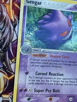 Pokemon TCG Gengar 5/92 Legend Maker Holo Rare Card 2006 Clean HP - Image 4