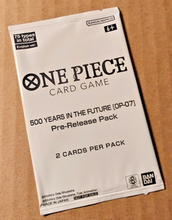 One Piece English Booster Promo Rare Pre-Release Pack OP07 Card Carte Mint - Image 1