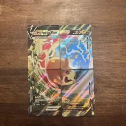 Pokemon Morpeko V-Union 4 Card Set SWSH215 SWSH216 SWSH217 SWSH218 Promo NM/Mint - Image 1