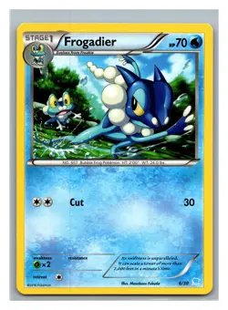 XY Trainer Kit: Pikachu Libre & Suicune #6/30 Frogadier - Pokemon Card - Image 1