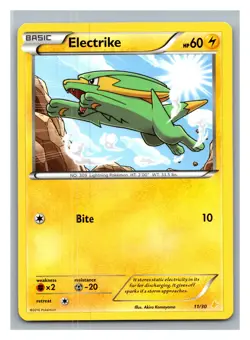 XY Trainer Kit: Pikachu Libre & Suicune #11/30 Electrike - Pokemon Card - Image 1