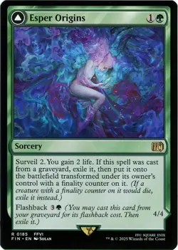 ERROR CARD Esper Origins / Summon: Esper Maduin - 0185 - Final Fantasy - MTG - Image 1