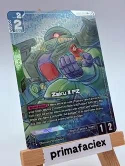 Gundam Card - Zaku II FZ - GD03-020 R+ - Image 2
